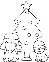 Black And White Christmas Tree Drawing Clip Art Black And White Christmas Dog Honey Bee Drawing Bee Drawing Clip Art Library
