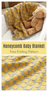 Looking for a gorgeous knitting stitch that can fit almost all of your knit project? Honeycomb Afghan Baby Blanket Free Knitting Pattern Knit Baby Blanket Pattern Free Baby Blanket Patterns Sewing Baby Blanket Knitting Pattern