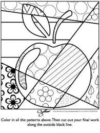 Free Apple Coloring Page From Art With Jenny K Pop Art Art For Kids Pop Art Colors