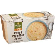 Its popularity grows every year, and fans can't wait to indulge in one of the few warm soups that you'd actually want to eat on a summer day. Panera Bread Shrimp And Corn Chowder 48 Oz 2 Pk Sam S Club