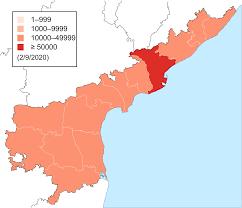 For total cases and deaths: Covid 19 Pandemic In Andhra Pradesh Wikipedia