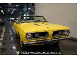 Image result for Yellow 1967 Barracuda