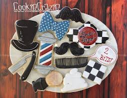 Barbershop Cookie Collection Cookiecrazie Cookie Decorating Crazy Cookies Fun Cookies