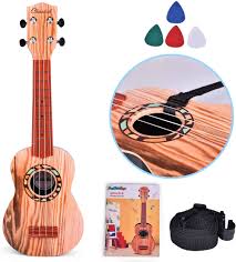 Jack and jill bathroom pictures from blog cabin 2014 18 photos. Fun Little Toys 17 Inch Toy Guitar Ukulele For Kids Musical Instruments For Kids With Strap Picks And Tutorial Learning Educational Toys For Boys And Girls Burlywood F 482 Walmart Com Walmart Com