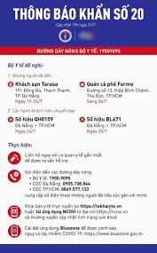 Hà nội đà nẵng tp hồ chí minh. Thong Bao Kháº©n Sá»' 20 Cá»§a Bá»™ Y Táº¿ Tin Tá»©c Sá»± Kiá»‡n Cá»•ng Thong Tin Ä'iá»‡n Tá»­ Sá»Ÿ Y Táº¿ Ha Ná»™i