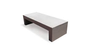 Grayson brown metal outdoor bench. Backless Concrete Bench 6 5ft Park Warehouse Concrete Bench Parks Furniture Concrete