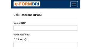 Eform.bri.co.id/bpum untuk mengecek penerima banpres produktif umkm. Rjwdoldfkgwqxm