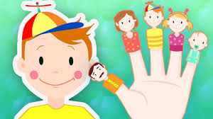 Finger Family Daddy Finger Song For Children Kids Song With Lyrics Youtube Kids Songs Finger Song Nursery Songs