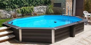 Wpc Composite Pool Oval 6 64 X 3 86 X 1 24 M Inkl Sandfilteranlage Pools Aufstellpool Compos Hinterhof Pool Landschaftsbau Gartenpools Schwimmbader Hinterhof