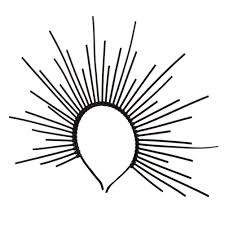 Catch that odd ring around the sun earlier this week? Amazon Com Sunburst Headband Gold Crown Halo Crown Sunburst Good Gothic Crown Sun Halo Headband Black Beauty