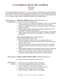 Create, personalize, update, and share your resume for free with emurse.com. Custodian Resume Sample Writing Tips Resume Genius