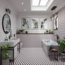 Geometric and patterned tiles are one of the leading bathroom trends 2021 that come in plenty of different shapes, textures, and finishes which can accommodate any preference and taste. Bathroom Trends 22 Best New Looks For Bathrooms Shower Rooms And En Suites