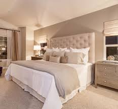 Beautiful Neutral Master Bedroom Interior Design And Decor Ideas Featuring A Tufted Uphol Traditional Bedroom Design Couples Master Bedroom Traditional Bedroom