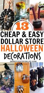 13 Cheap And Easy Dollar Store Halloween Decorations Dollar Store Halloween Dollar Store Halloween Decorations Cheap Halloween