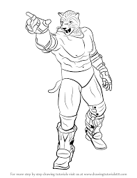 How To Draw King From Tekken Drawingtutorials101 Com In 2021 Drawings King Drawing Animated Movies