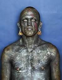 Wtf Oddity Central Collecting Oddities Part 20 Lucky Diamond Body Adornment Tattoos For Guys
