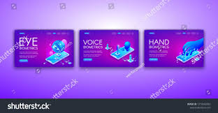 Biometrics Technology Illustration Of Eye Voice And Hand Recognition For Identity Authentication Retina In 2020 Biometrics Technology Biometrics Unique Wedding Cards