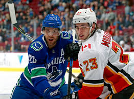 Police ready for flames and canucks fans. Calgary Flames Get A Taste Of Their Own Medicine Vs Vancouver Canucks