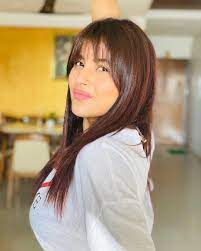 Shehnaaz Gill Rocked A Fringe Hairstyle In These Photos Check Them Out The actor shared a photo of herself holding. shehnaaz gill rocked a fringe hairstyle