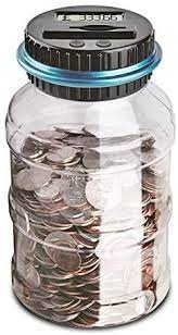 You could bring home a diy piggy bank that little ones can have fun building, or a wood piggy bank they can paint as they please. Money Saving Box Coin Counting Box Coin Bank Digital Coin Counting Money Box Lcd Display Large Capacity Kids Gift Pound Amazon De Kuche Haushalt Wohnen