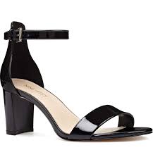 Black Ankle Strap Sandals Heels Pruce Ankle Strap Sandal Main Color Black Patent Black Sandals Heels Strap Sandals Women Sandals Heels