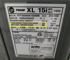 The box comes with the wiring diagram. Sizing An Air Conditioner Circuit Breaker Star Tribune