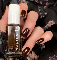 Take The Espresso Essie Dry Nails Quick Nail Polish