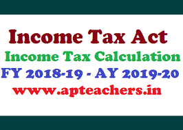 Many or all of the products featured here are from our partners who compensate us. Income Tax Act And Income Tax Calculation For Fy 2018 19 For Ay 2019 20 Apteachers Website