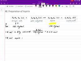 Se você ficou desesperada (ou desesperado). Solved Aspirin Is Made By The Reaction Of Salicyl