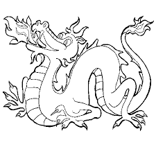 Feu Dessin Recherche Google Coloriage Dragon Dragon Chinois Coloriage