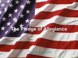 Performed by the west la children's choir. The Pledge Of Allegiance Pledge Of Allegiance Video Ppt Download