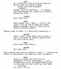 The Script For The Newtmas Deleted Scene Omg Maze Runner Trilogy Maze Runner Movie Fandom Quotes
