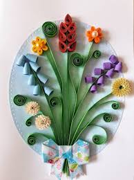 Even if you have never made a quilled craft before, you will be able to create this card in no time. Quilled Greeting Card With Flowers 2 Etsy In 2021 Paper Quilling For Beginners Quilling Paper Craft Quilling Designs