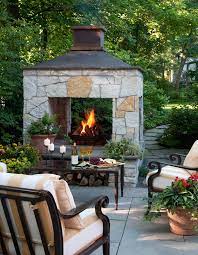 Traditional patio with backyard fireplaces paver stone patio ideas stone patio ideas with firepit. Pin On Fireplaces