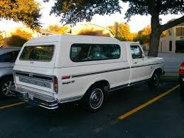 1977 ford ranger xlt with camper shell spotted in fort worth classic ford trucks ford trucks classic trucks 1977 ford ranger xlt with camper shell