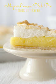 Living Better Together Meyer Lemon Meringue Slab Pie Slab Pie Desserts Lemon Recipes