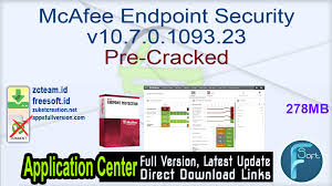 Antivirus, privacy, and even theft protection. Mcafee Endpoint Security V10 7 0 1093 23 Pre Cracked Zcteam Id Free Download