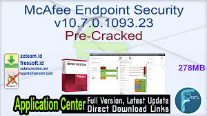 Mcafee endpoint security pricing starts at $35.99 per feature,. Mcafee Endpoint Security V10 7 0 1093 23 Pre Cracked Zcteam Id