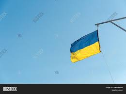 A fun image sharing community. Fluttering Blue And Yellow Flag Of Ukraine Day Of The Ukrainian Navy Image Stock Photo 250334428