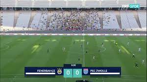 Fenerbahçe, hollanda ekibi pec zwolle ile hazırlık maçında karşı karşıya geldi. Kekpwp079kbram
