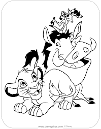 The lion king scar coloring drawing for kids the lion king coloring book. The Lion King Coloring Pages 3 Disneyclips Com