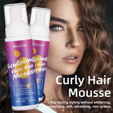 A good hair mousse keeps hairstyle in place, tames frizz, sculpts strands, adds shine and volume. Bellezon Hair Foam Mousse Styling Product Strong Hold Hair Mousse Define Curly Hair Finishing Anti Frizz Fixative Styling Cream Pomades Waxes Aliexpress