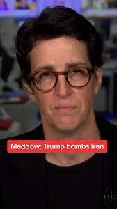 President Donald Trump announced that U.S. forces bombed three nuclear  sites in Iran, @maddowmaddow reports. #politics #news #breaking