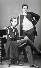 He was a younger brother of grand duchess alexandra alexandrovna, tsarevich nikolay alexandrovich, alexander iii of russia, grand duke vladmir alexandrovich. Tsarevich Alexander Alexandrovich Romanov Of Russia With The Grand Duke Vladimir Alexandrovich Romsnov Of Russia Al Imperial Russia Romanov Romanov Family