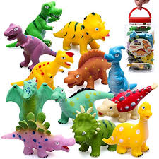 This is an important time for your baby to bond and learn. Hely Cancy Baby Bath Toys Squirter Dinosaur 16 Pieces Mold Free Bathtub Toy For Toddler Kid Boys Girl Child Baby Fossil