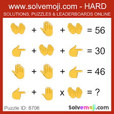 Maybe you would like to learn more about one of these? Emoji Maths Puzzles Hard