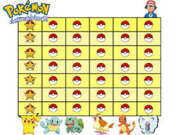 Pokemon Reward Chart Free Printable Bedowntowndaytona Com