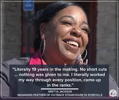 Michigander Gretta Jackson becomes first Black female owner of an Outback  Steakhouse