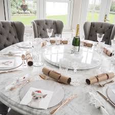 Christmas At Chouquette S Bespoke Marble Dining Room Table Made By Marb Onyx And Pepper Mill A Dining Room Table Marble Dining Table Marble Round Dining Room