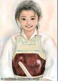 おおた慶文さんの絵 子供や少女の水彩 剣道 イラスト 水彩 人物 イラストアート